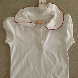 Baby Luigi Ruffle Collar Shirt